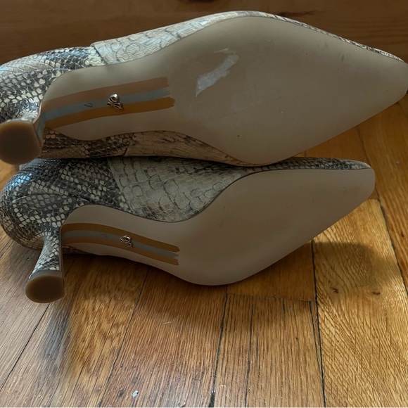 Sam Edelman Samira snakeskin flared heel leather boots. Brand new in box. NWT - Picture 5 of 6